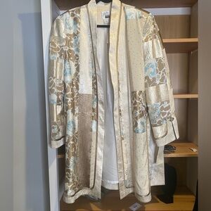 Jeanne Marc Women’s Mix Pattern Duster